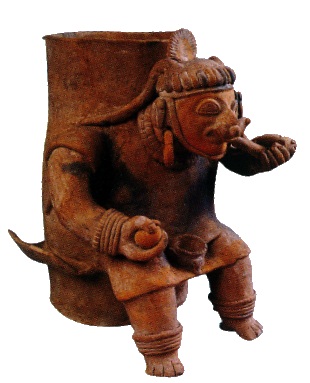 Tumaco Tolita Figure Ceramic 17 8 X 12 6 Cm Museo Nacional De