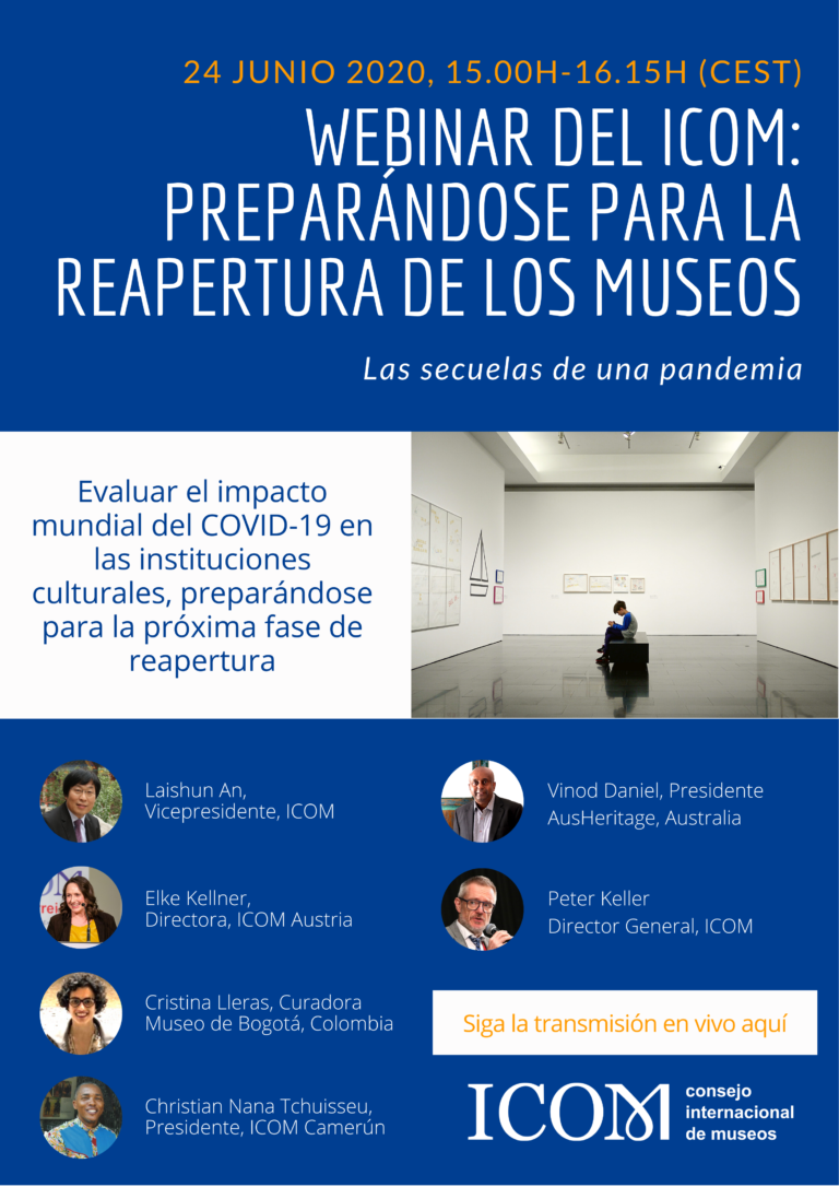 Webinar del ICOM | Preparándose para la reapertura de los museos ...